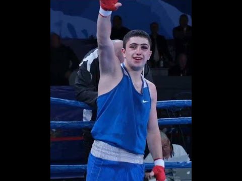 17-11-2019 Georgian Boxing final(57kg)RED Giorgi Kapanadze Rustavi VS BLUE Artush GOMTSIAN Akhalaki.